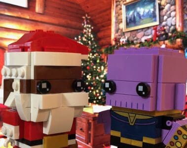LEGO Brickheadz Soul Santa and Marvel Guardians of the Galaxy Thanos