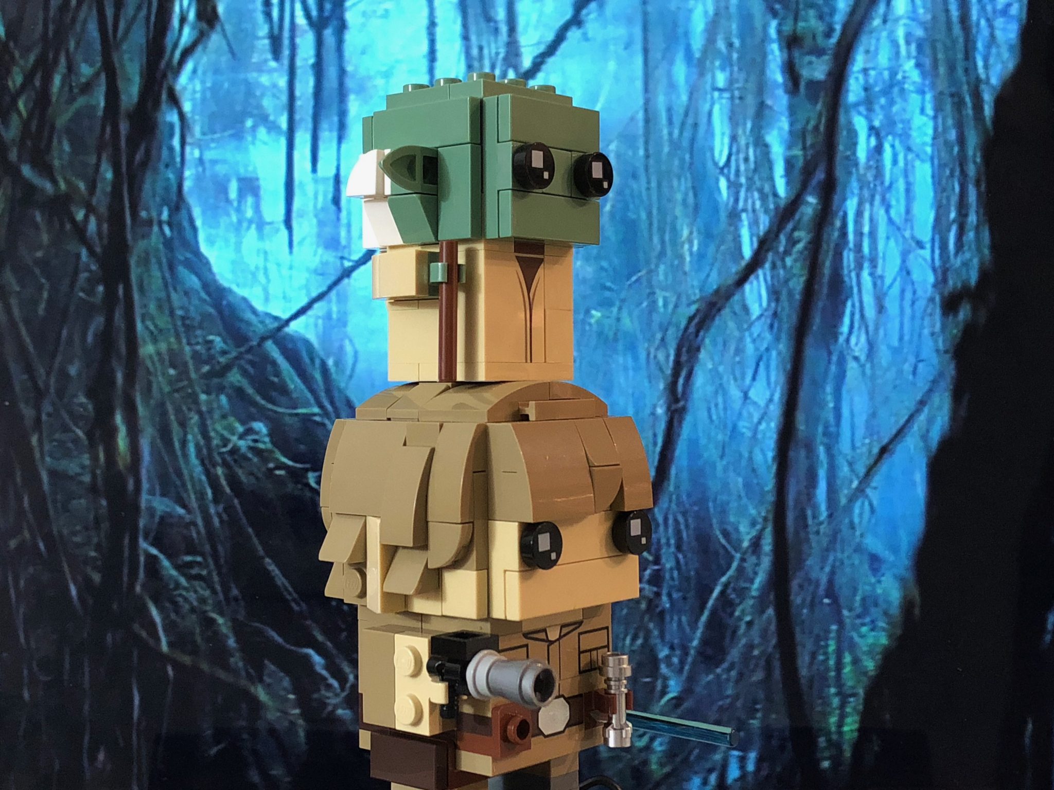 LEGO Brickheadz Yoda and Luke Skywalker