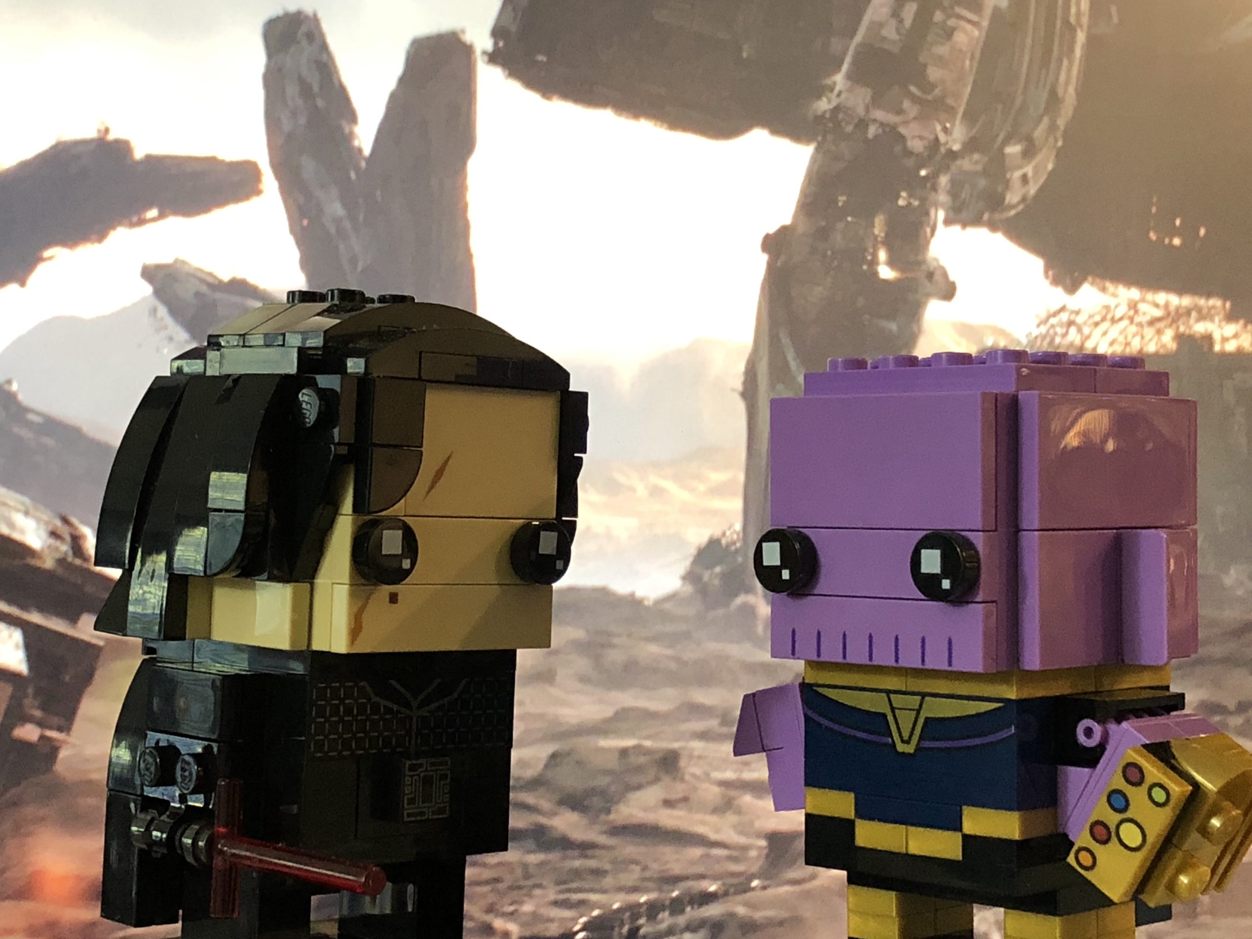 LEGO Brickheadz Kylo Ren and Thanos