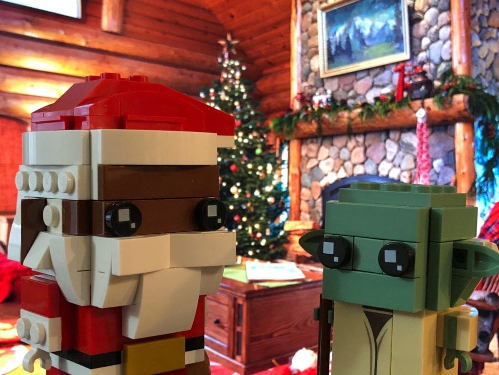 LEGO Brickheadz Soul Santa and Yoda