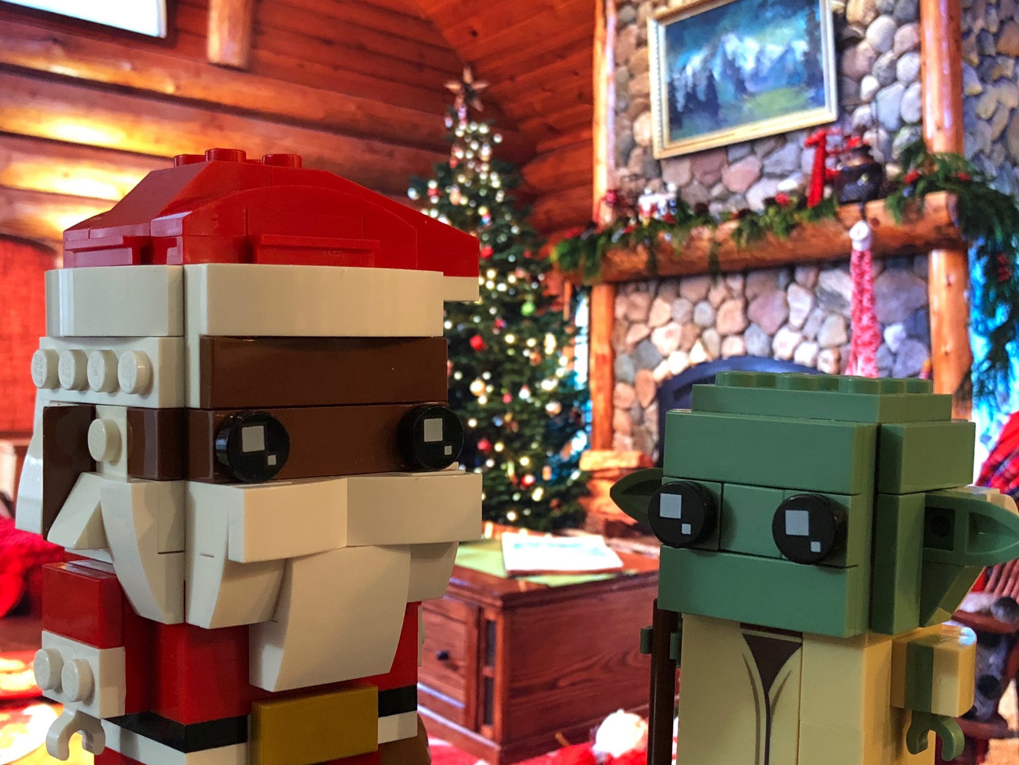 LEGO Brickheadz Soul Santa and Yoda