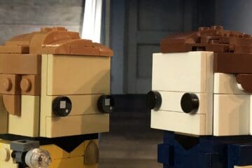 LEGO Brickheadz Captain Kirk and Michael Myers by Stormythos