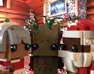 LEGO Brickheadz Soul Santa, Mrs Claus, Marvel Guardians of the Galaxy Groot