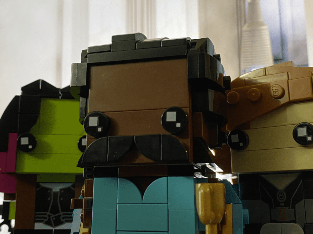 LEGO Brickheadz Gamora, Lando Calrissian, and Black Widow