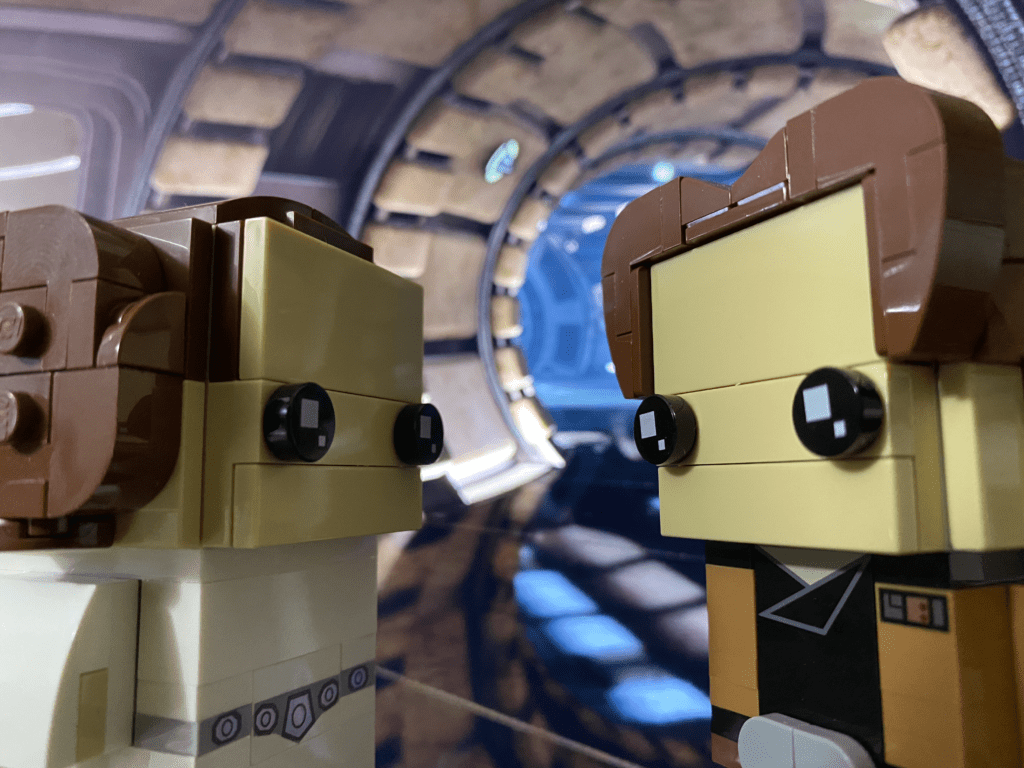 LEGO Brickheadz Princess Leia and Han Solo