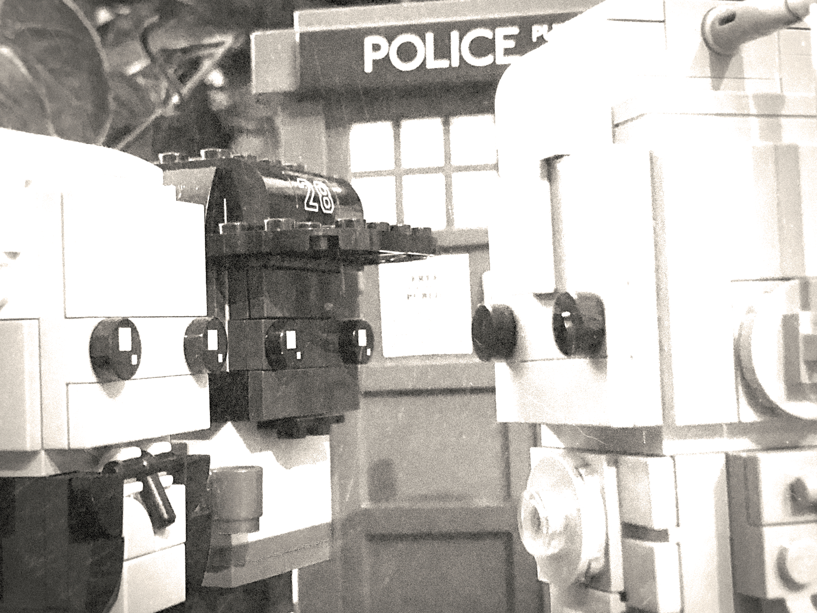 LEGO Brickheadz First Doctor, Cyberman, and Funko TARDIS