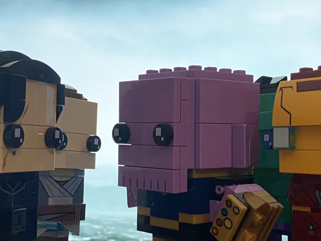 LEGO Brickheadz Kylo Ren, Rey, Thanos, Iron Man, Hulk