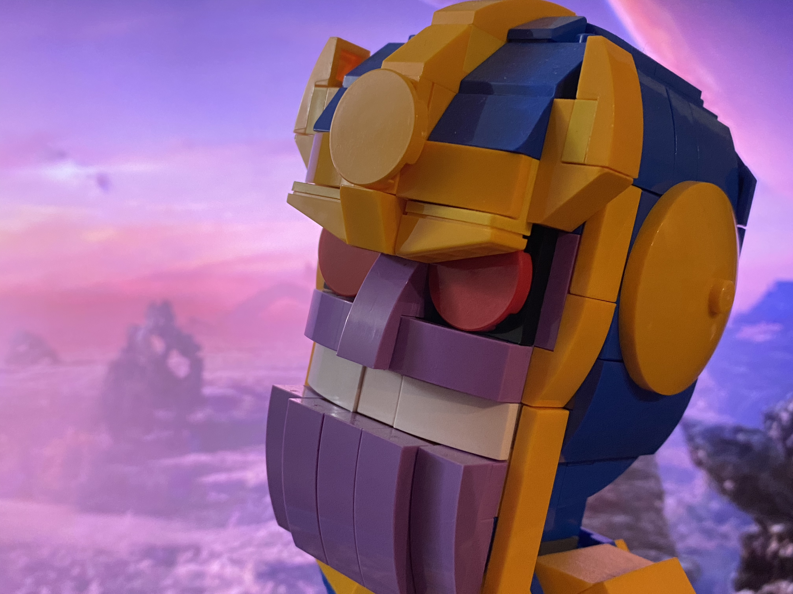 Build Better Bricks LEGO Thanos Bust