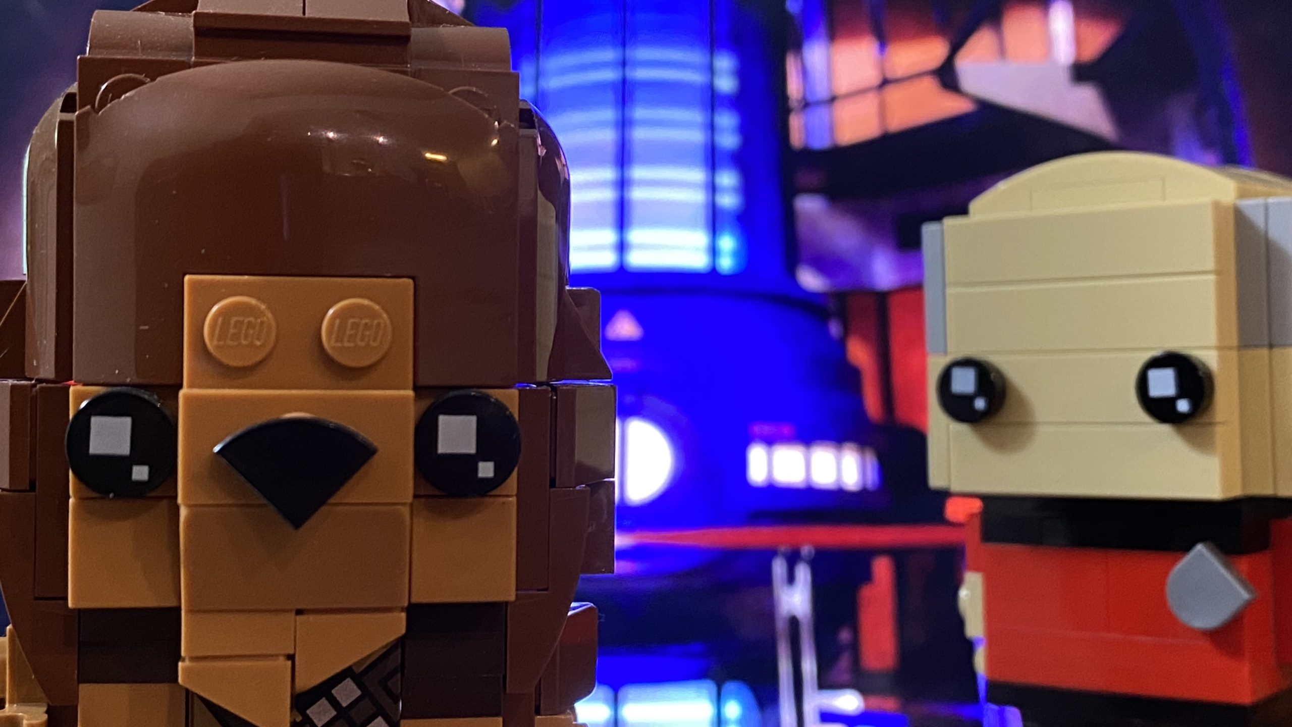 LEGO Brickheadz Star Wars Chewbacca and MOC Star Trek TNG Captain Picard