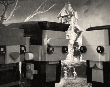 LEGO Brickheadz Universal Monsters Dracula, Frankenstein, and Wolfman