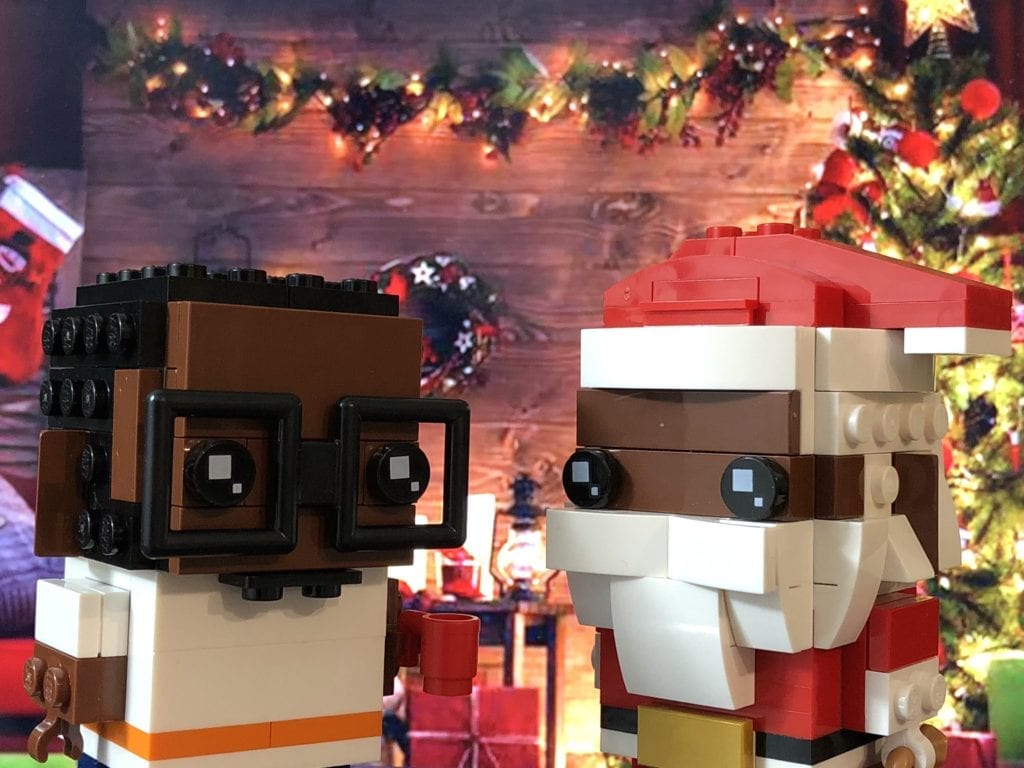 LEGO Bricheadz Braniff and Soul Santa