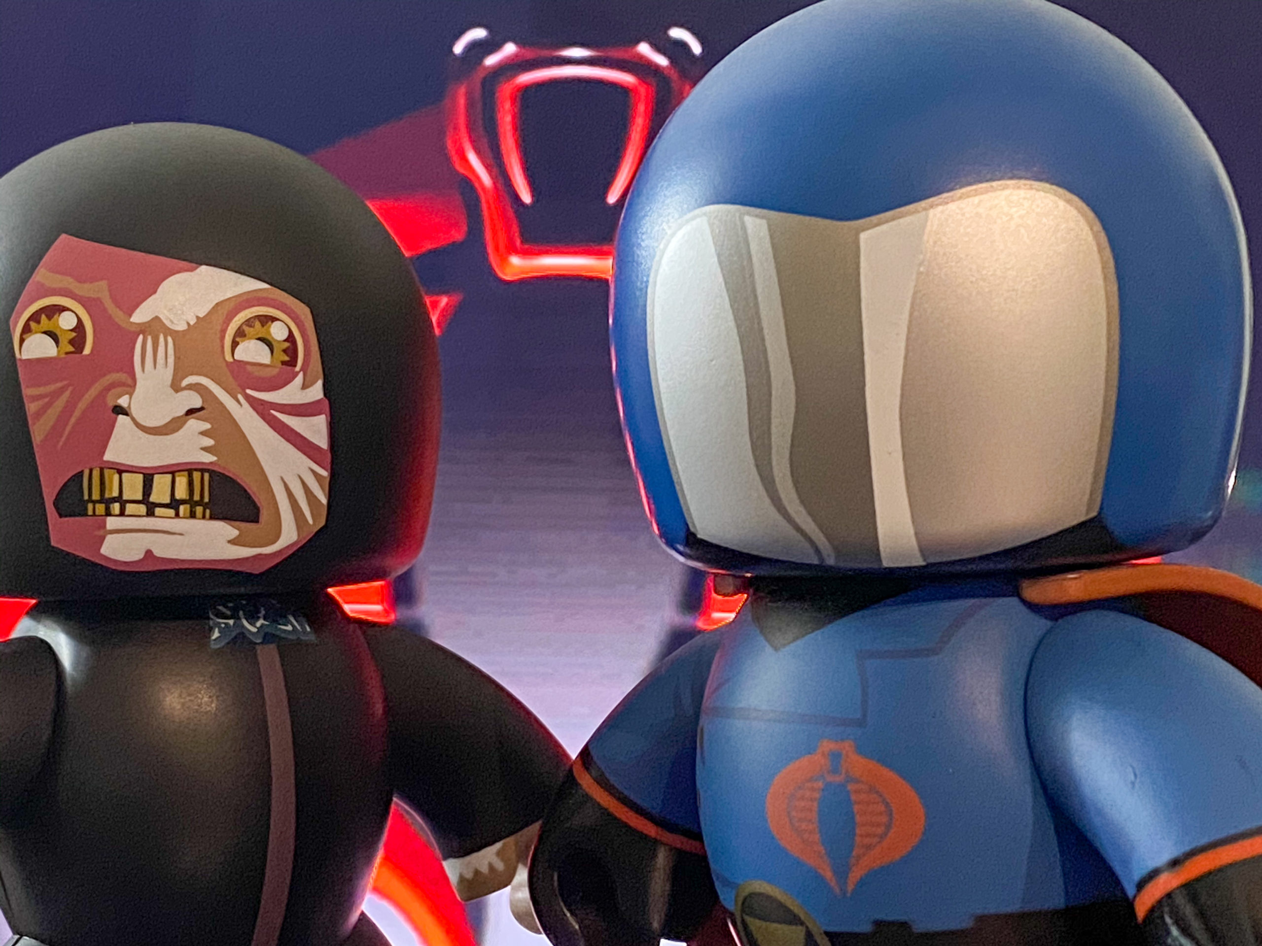 Mighty Muggs Cobra Commander and Emperor Palpatine