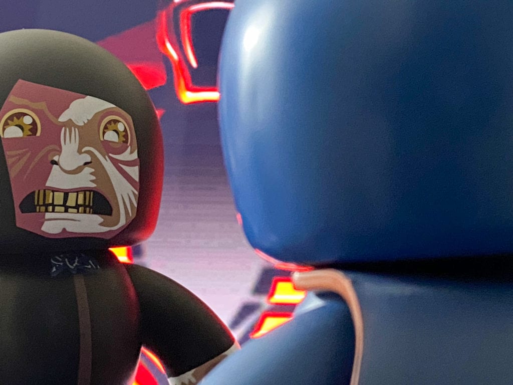 Mighty Muggs Cobra Commander and Emperor Palpatine