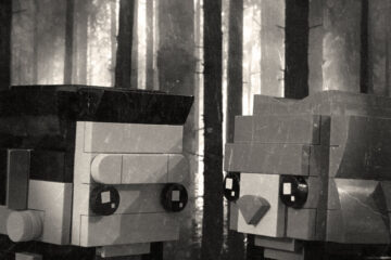 LEGO Brickheadz Frankenstein and Wolfman