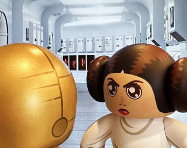 Mighty Muggs Princess Leia and C3PO