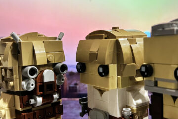 LEGO Brickheadz Luke Skywalker, Obi Wan Kenobi and Tusken Raider