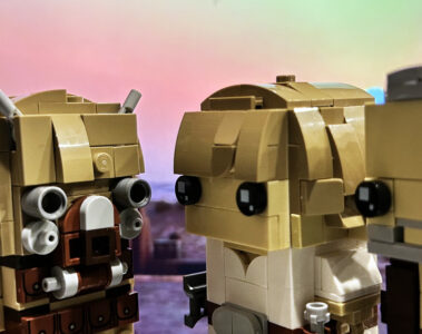 LEGO Brickheadz Luke Skywalker, Obi Wan Kenobi and Tusken Raider