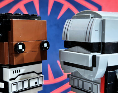 LEGO Brickheadz Finn and Captain Phasma