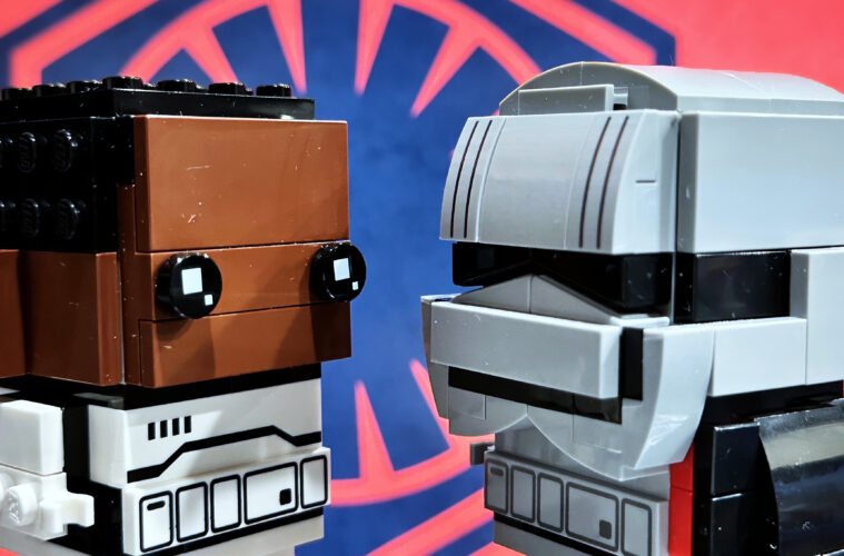 LEGO Brickheadz Finn and Captain Phasma