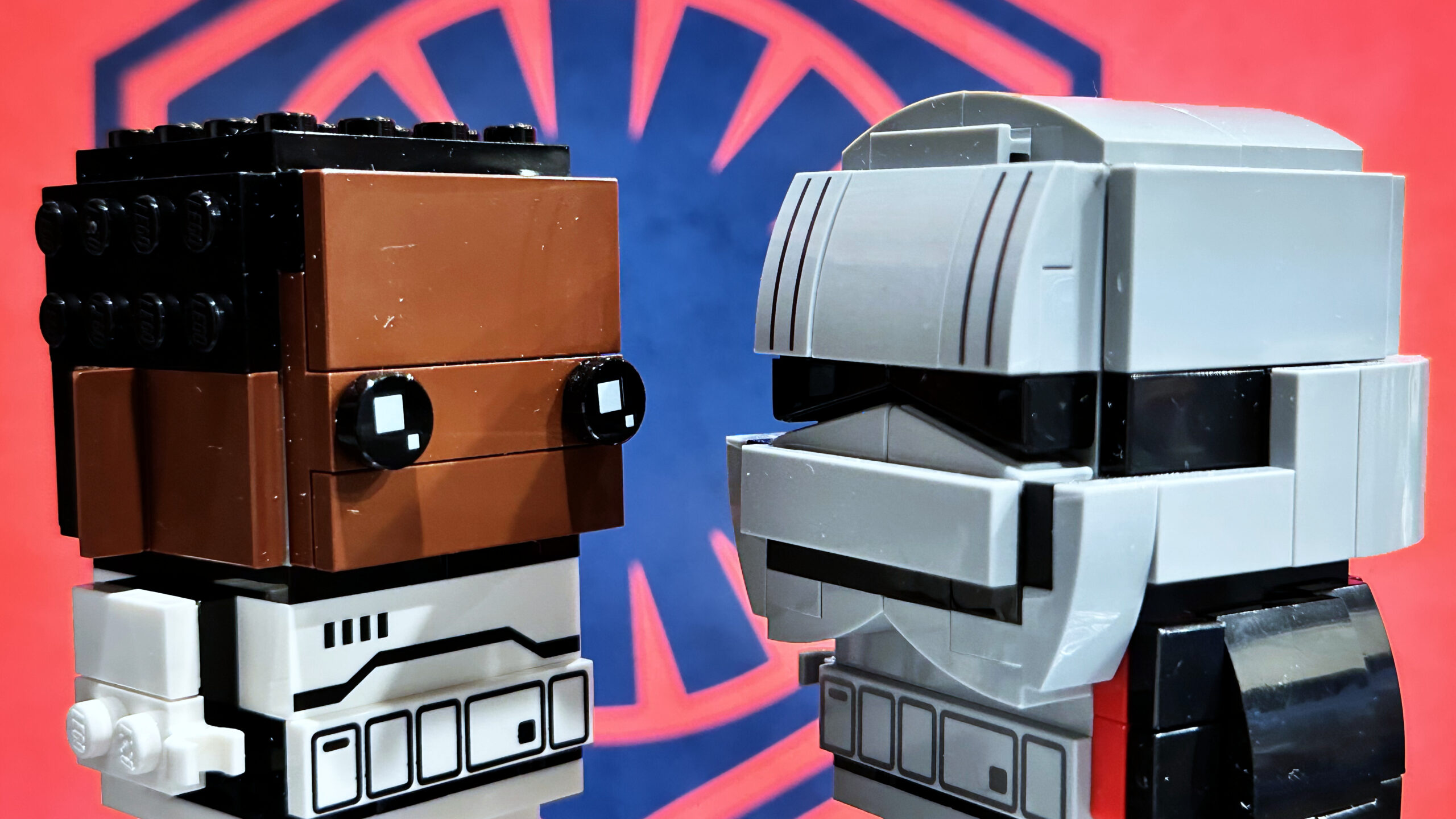 LEGO Brickheadz Finn and Captain Phasma