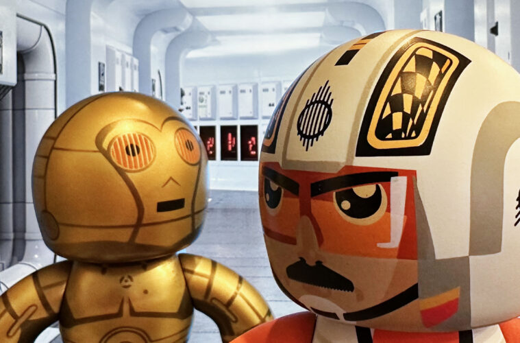 Mighty Muggs C3PO and Biggs Darklighter