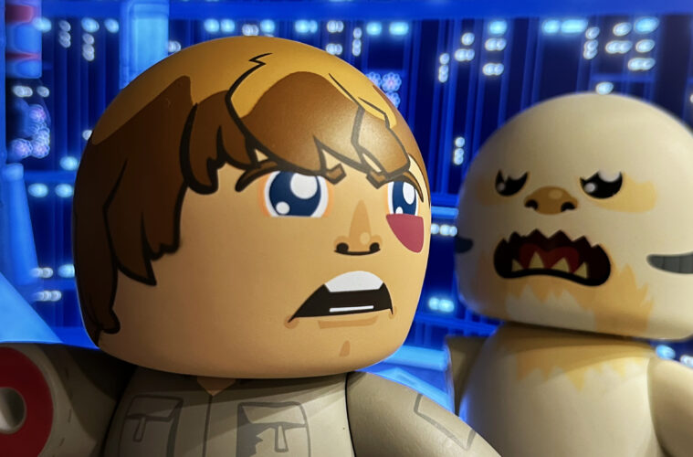 Mighty Muggs Luke Skywalker and Wampa