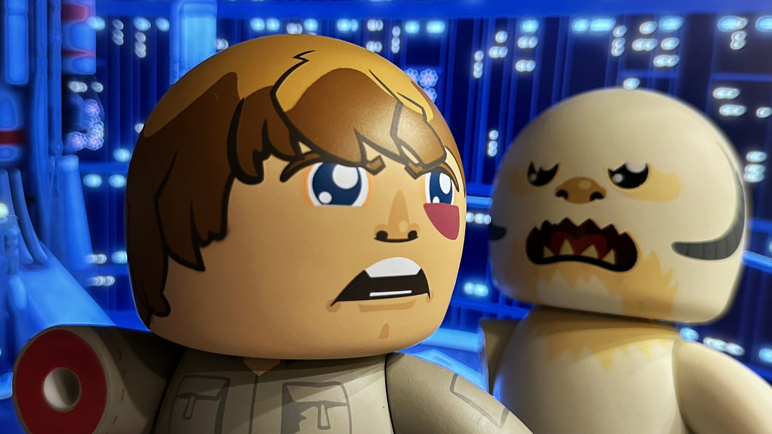 Mighty Muggs Luke Skywalker and Wampa