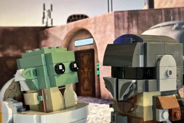 LEGO Brickheadz Yoda and Mandalorian