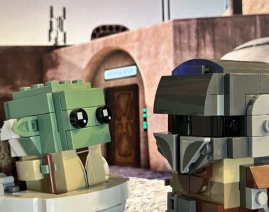 LEGO Brickheadz Yoda and Mandalorian