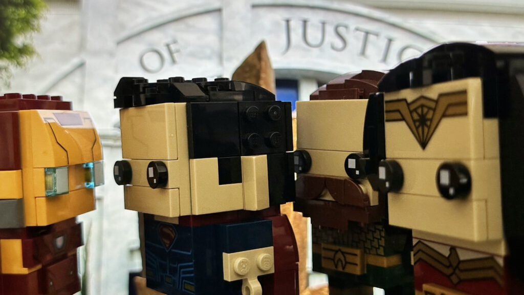 LEGO Brickheadz Iron Man, Superman, Aquaman and Wonder Woman