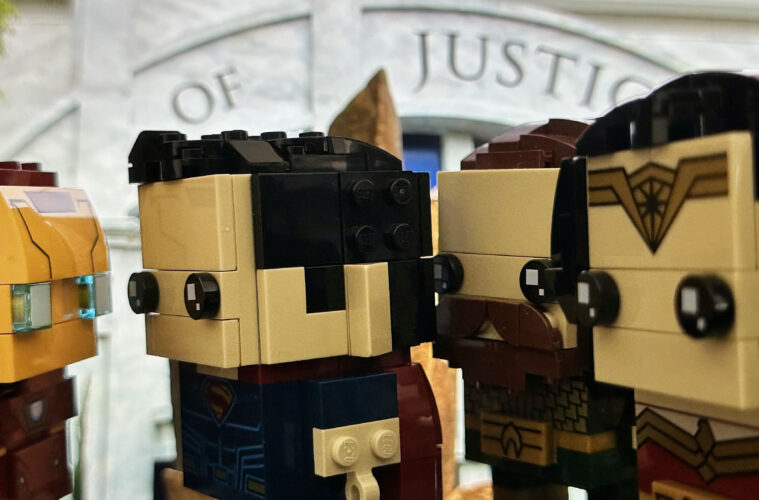 LEGO Brickheadz Iron Man, Superman, Aquaman and Wonder Woman