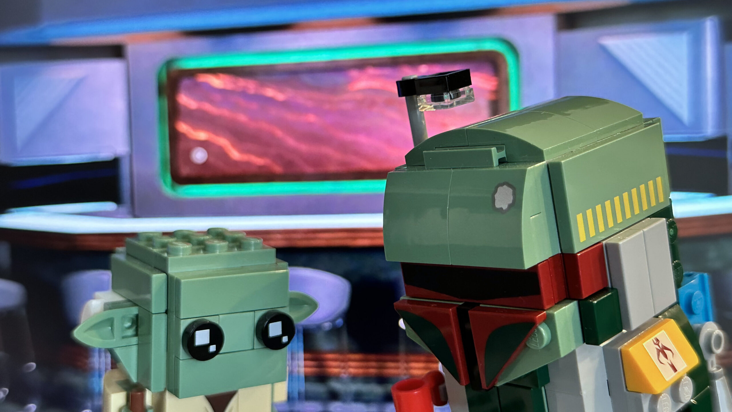 LEGO Brickheadz Yoda and Boba Fett