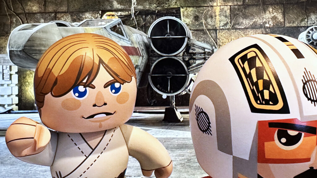 Mighty Muggs Luke Skywalker and Biggs Darklighter