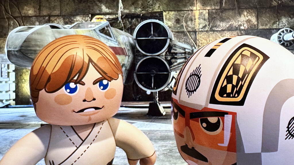 Mighty Muggs Luke Skywalker and Biggs Darklighter