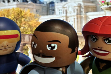 Mighty Muggs Cyclops, Lando Calrissian, Jean Grey