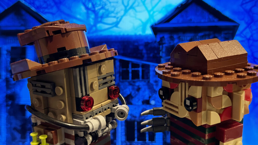 LEGO Brickheadz Scarecrow and Freddy Krueger