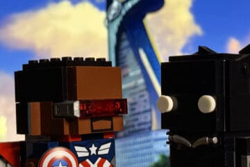 LEGO Brickheadz Captain America, Black Panther
